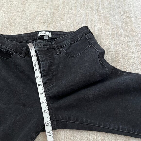 Jessica Simpson High Rise Skinny Crop Jeans 6 - Picture 7 of 11
